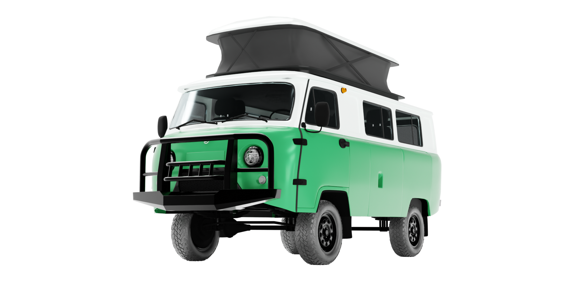 UAZ 2206 3D Model